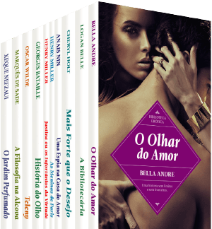 Uma coleção de 10 livros eróticos