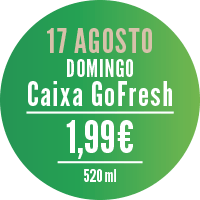 17 de agosto, domingo. Caixa GoFresh. 1,99€.