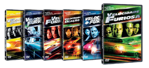 Coleção de 6 DVDs